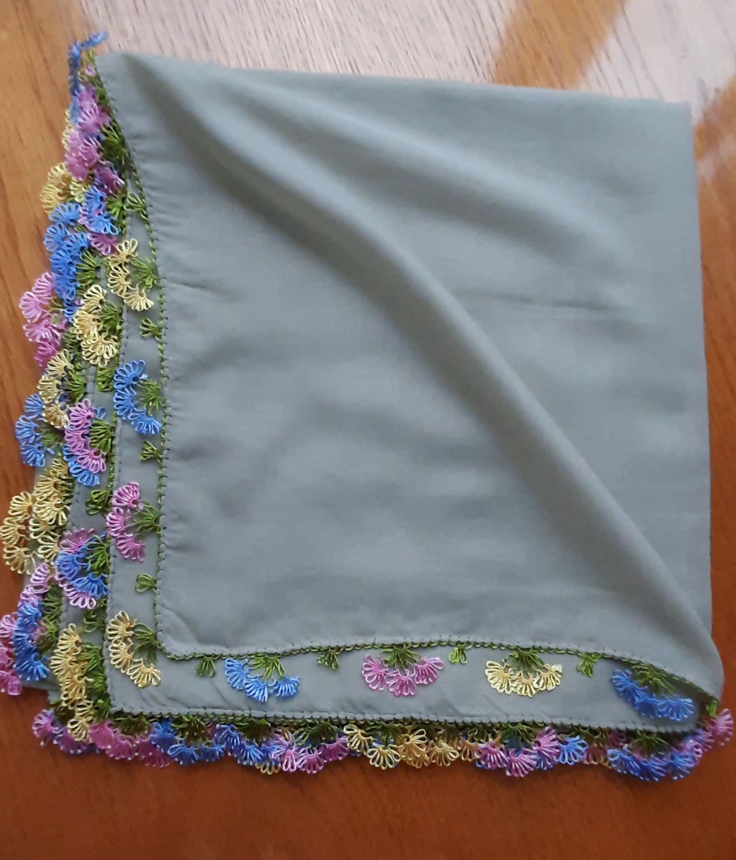 Elişi iğne oyalı yazma – Model 2