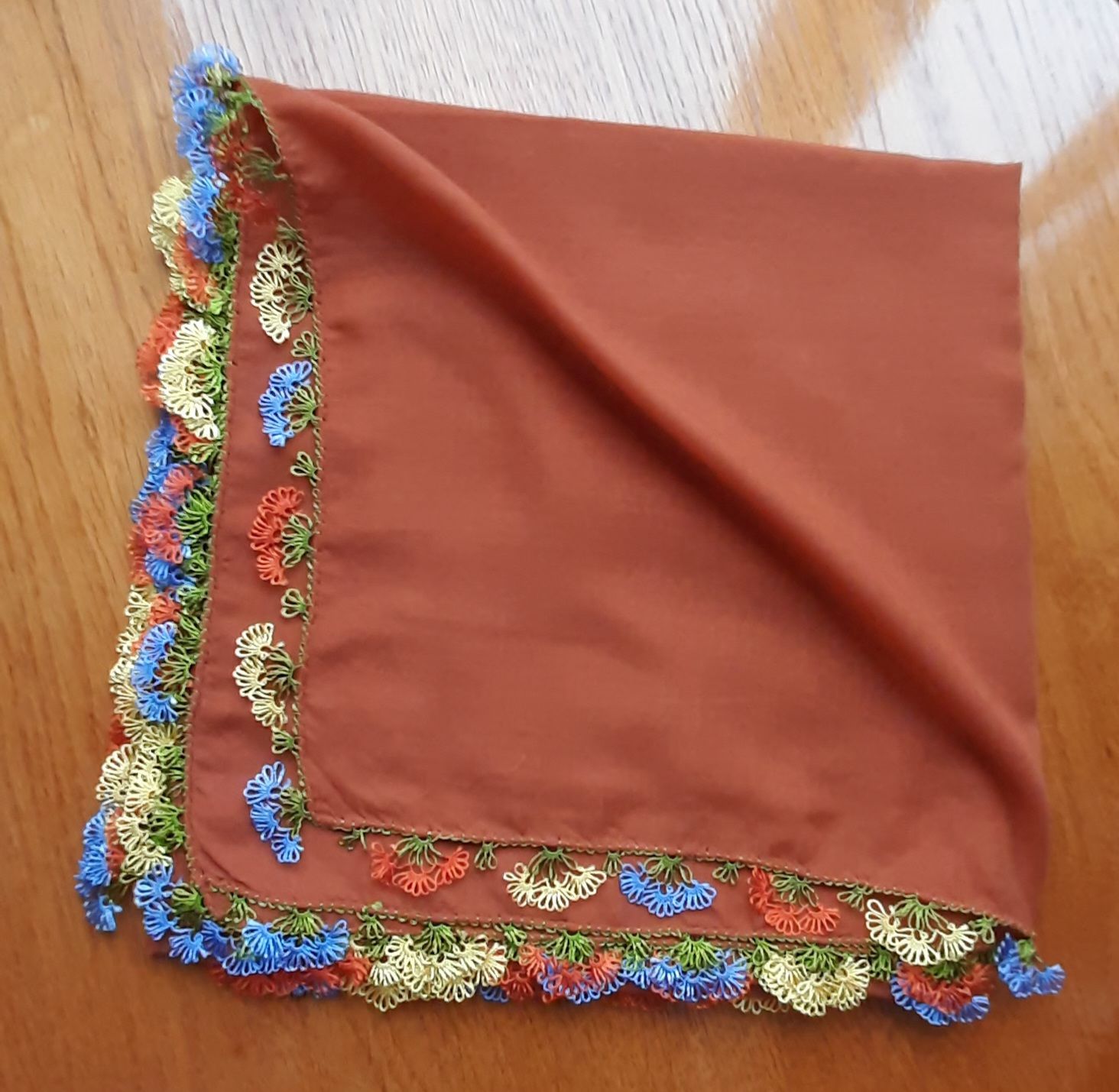 Elişi iğne oyalı yazma – Model 2