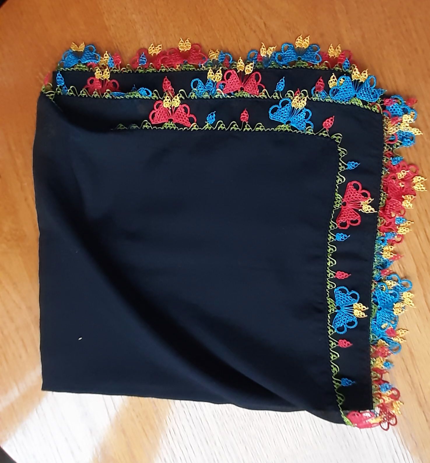 Elişi iğne oyalı yazma – Model 6
