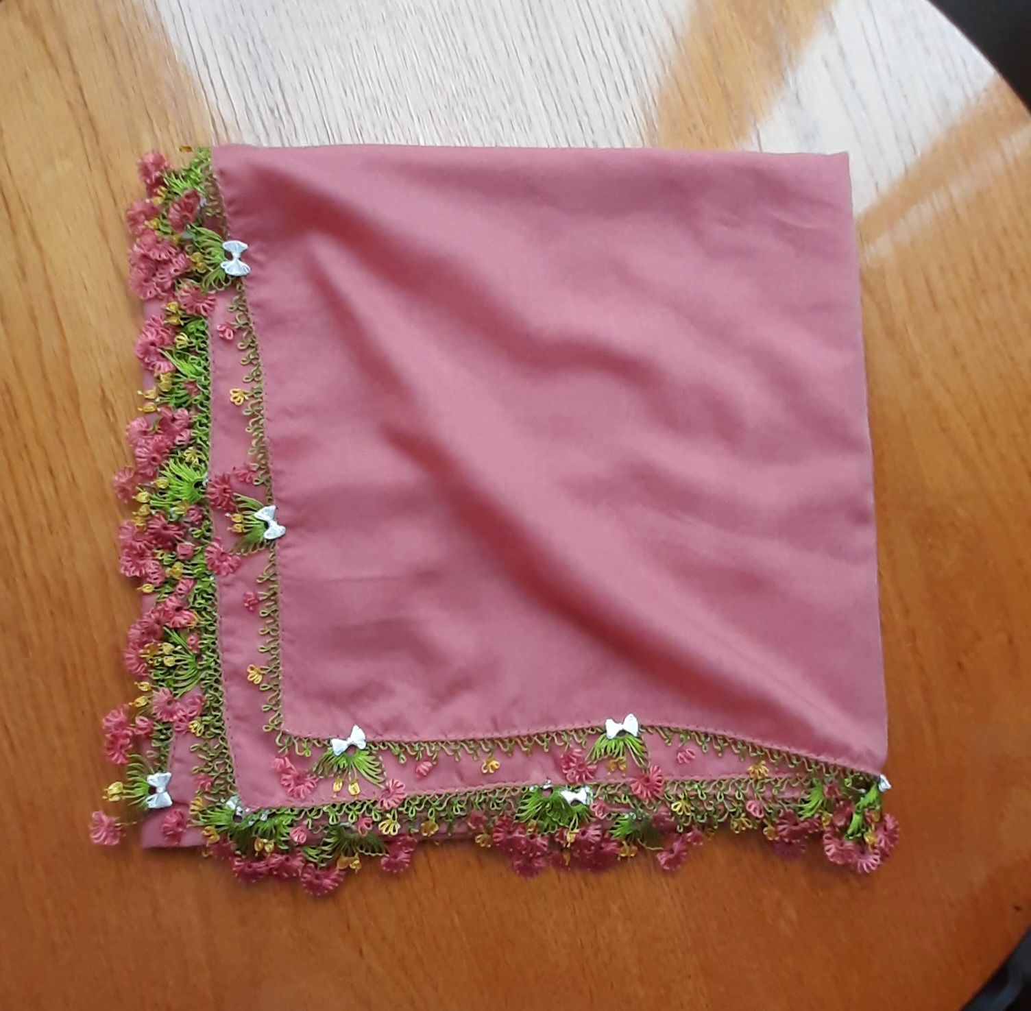 Elişi iğne oyalı yazma – Model 5