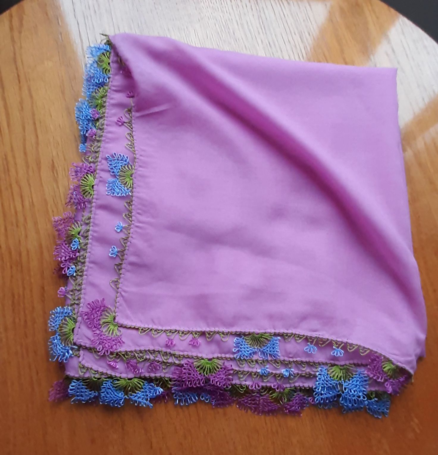 Elişi iğne oyalı yazma – Model 1