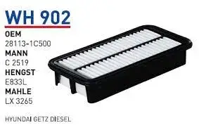 HAVA FILTRESI HYUNDAi GETZ DiESEL