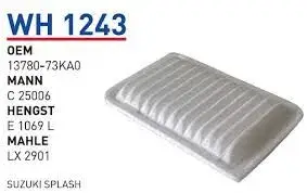 HAVA FILTRESI SUZUKI SPLASH