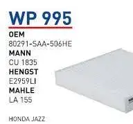 POLEN FILTRESI HONDA JAZZ