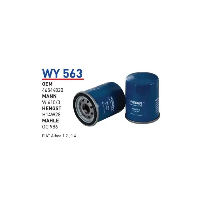 YAG FILTRESI FiAT ALBEA 1.2 - 1.4