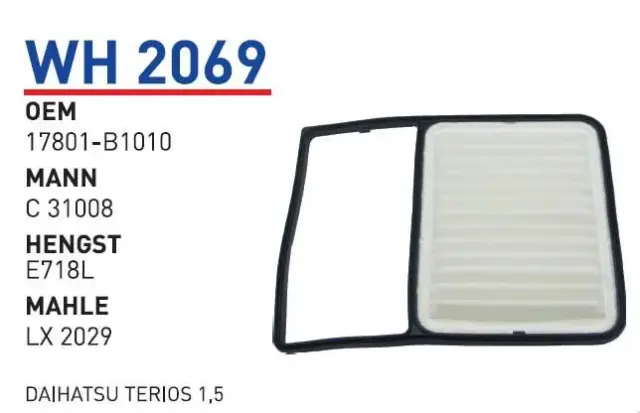 HAVA FILTRESI DAIHATSU TERIOS 1,5