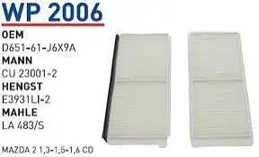 POLEN FILTRESI MAZDA 2 1,3-1,5-1,6 CD