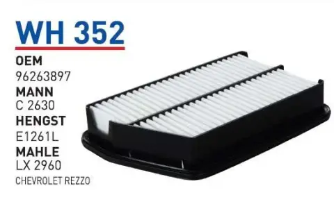 HAVA FILTRESI CHEVROLET REZZO