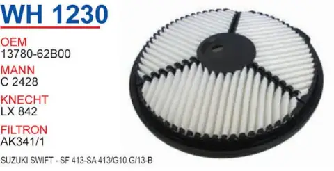 HAVA FILTRESI SUZUKi SWiFT - SF 413-SA 413/G10 G/13-B