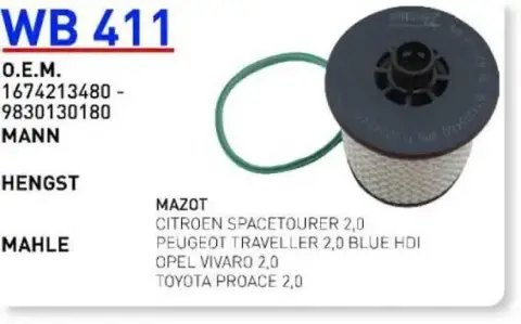 MAZOT FİLTRESİ