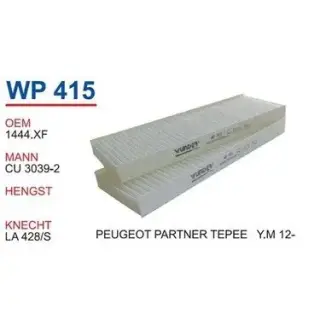 POLEN FILTRESI PEUGEOT PARTNER TEPEE Y.M 08-