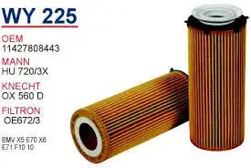 YAG FILTRESI BMW X5(E70) - X6(E71) - E90-91-92-93 - F 10 10>