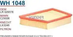 HAVA FILTRESI FRELENDER II - RANGE ROVER EVOQUE2,0-2,2 TD 4-SD4 2011>