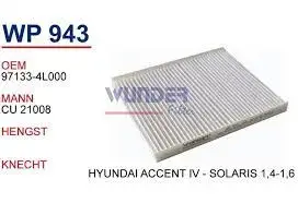 POLEN FILTRESI HYUNDAI ACCENT IV - SOLARIS 1,4-1,6 KIA RIO III 1,4-1,6