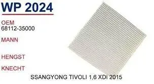 POLEN FILTRESI SSANGYONG TIVOLI 1,6 XDI 2015