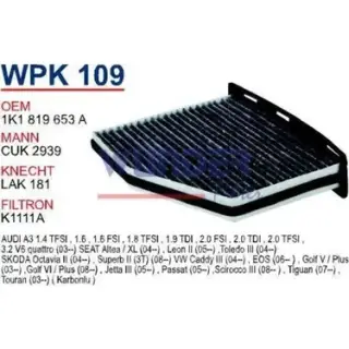POLEN FILTRESI VW GOLF V-CADDY-PASSAT-JETTA (KARBONLU)