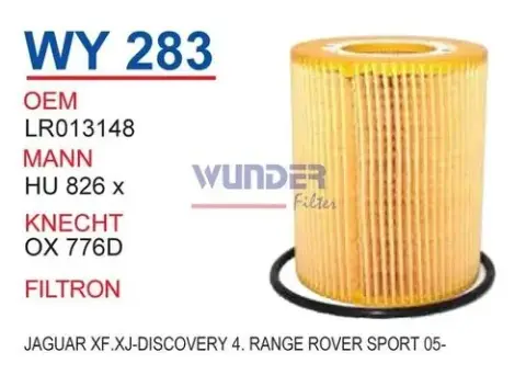 YAG FILTRESI JAGUAR XF,XJ -DISCOVERY 4 , RANGE ROVER SPORT 05-