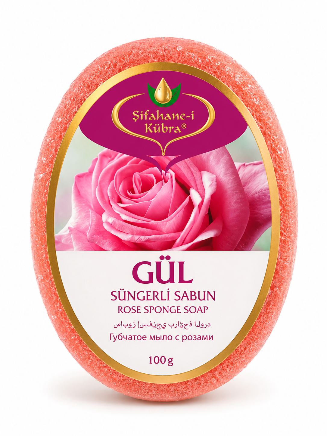 GÜL SÜNGERLİ SABUN
