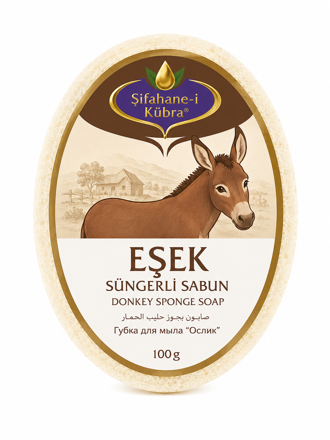 EŞEK SÜTÜ SÜNGERLİ SABUN