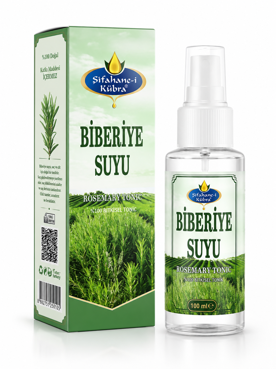 BİBERİYE SUYU 100 ML SPREYLİ