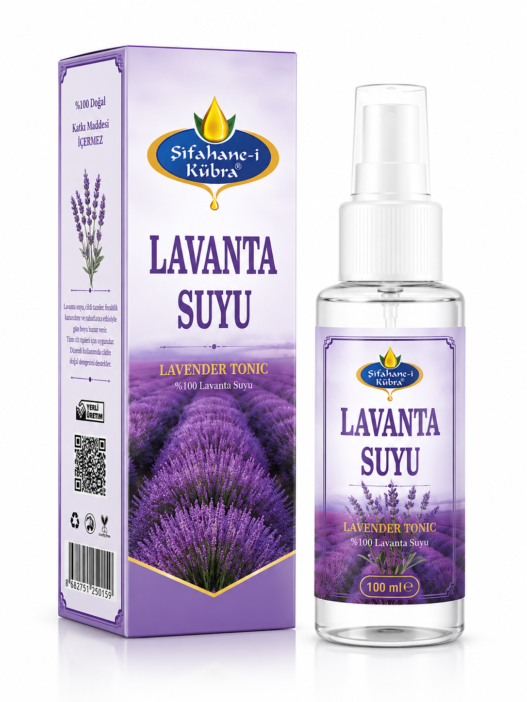 Lavanta Suyu 100 ml Spreyli