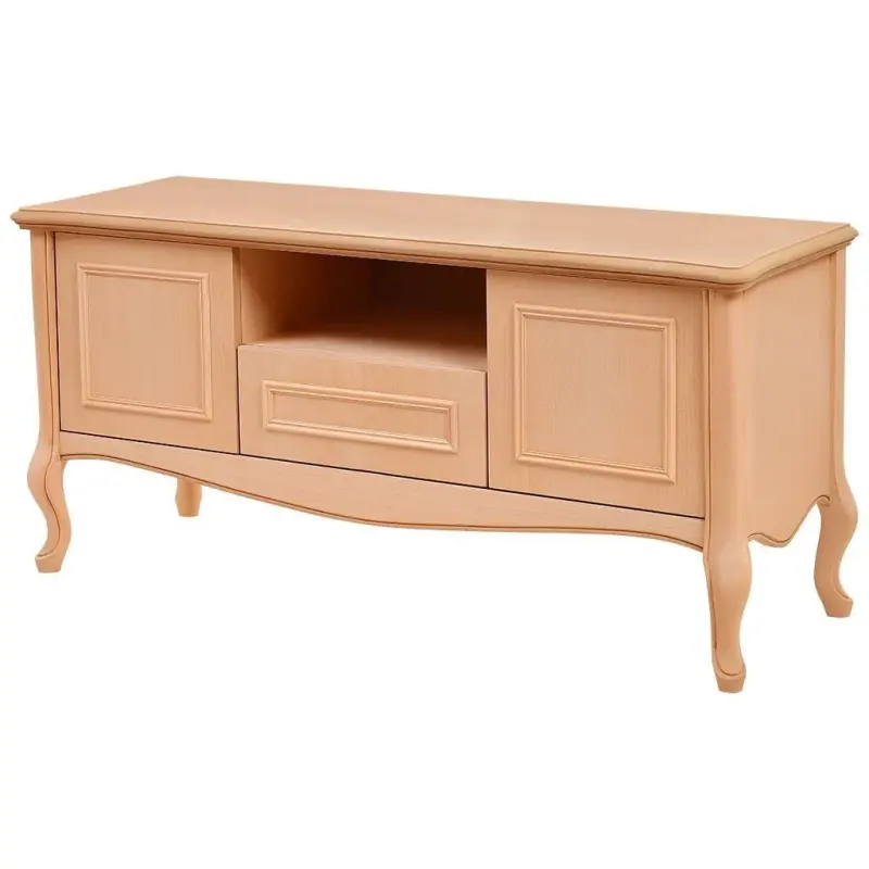 Roys Ahşap 4537 Masif Ham 120 Cm Kral Tv Ünitesi ( şeffaf vernik olacak özel sipariş)