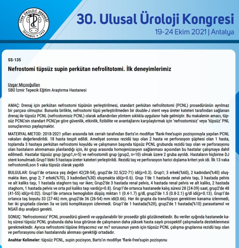 Böbrek Taş Hastalıkları