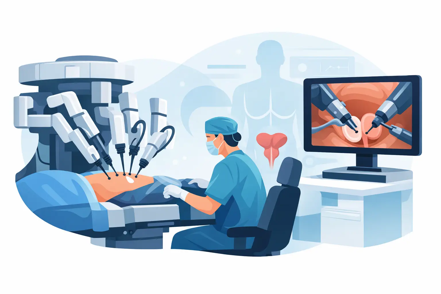 Robotik Prostat Kanseri Ameliyatı Nasıl Yapılır?