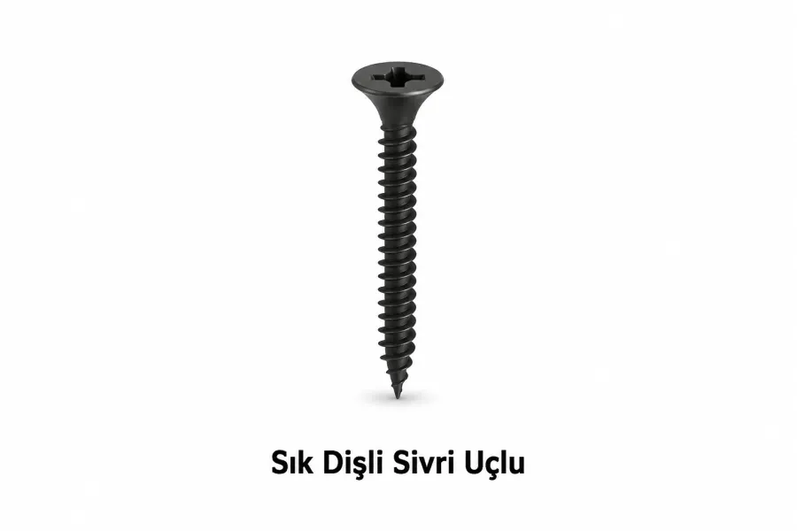 Alçıpan Vidaları (1000 Adet)