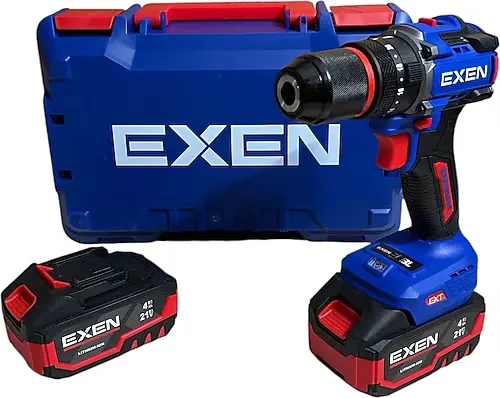 Exen EN 274 DS Kömürsüz Darbeli Şarjlı Matkap